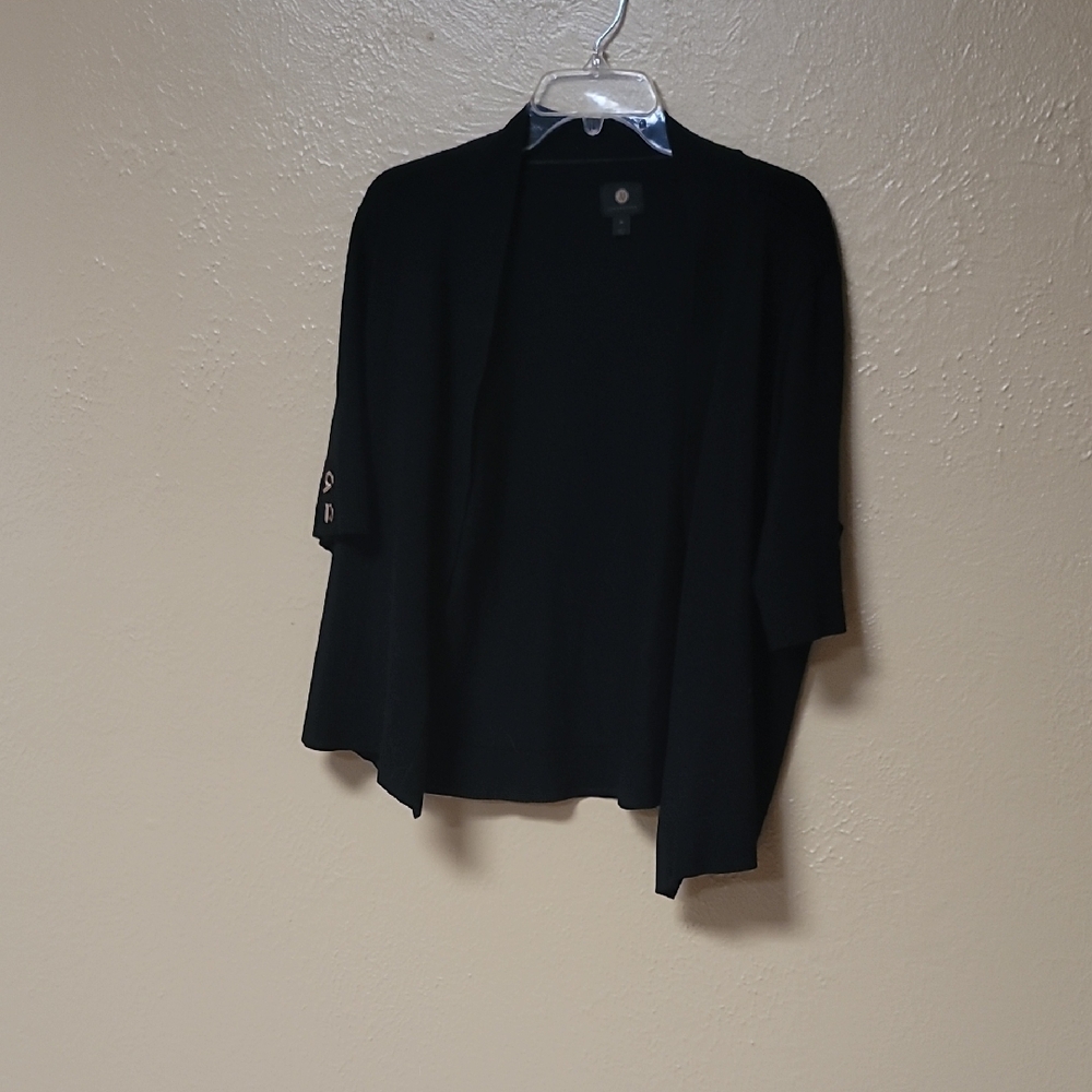 JM Collection Black Women's Cardigan